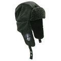 Wool Winter Hat w/ Lambswool Lining & Ear Flaps